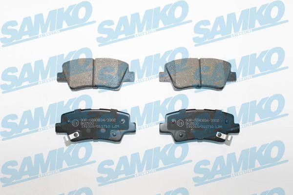 Samko 5SP1710 Brake Pad Set, disc brake 5SP1710