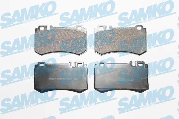 Samko 5SP1719 Brake Pad Set, disc brake 5SP1719
