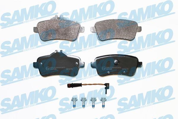 Samko 5SP1817A Brake Pad Set, disc brake 5SP1817A