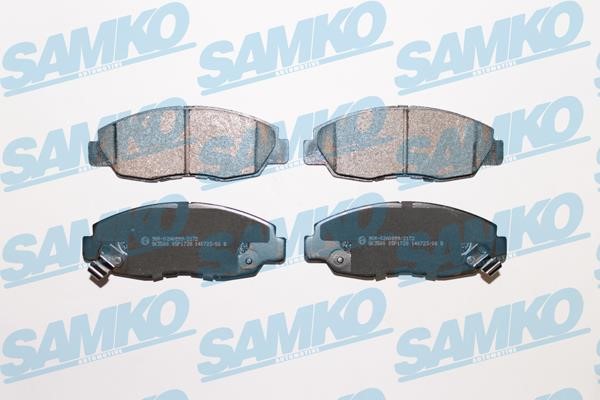Samko 5SP1728 Brake Pad Set, disc brake 5SP1728