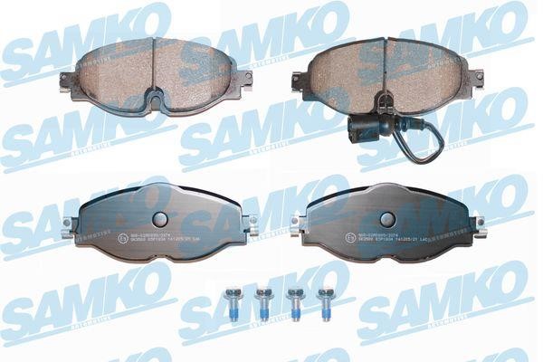 Samko 5SP1834 Brake Pad Set, disc brake 5SP1834