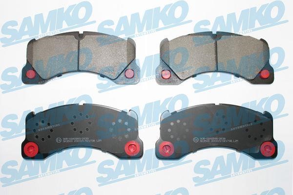 Samko 5SP1738 Brake Pad Set, disc brake 5SP1738