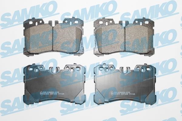 Samko 5SP1848 Brake Pad Set, disc brake 5SP1848