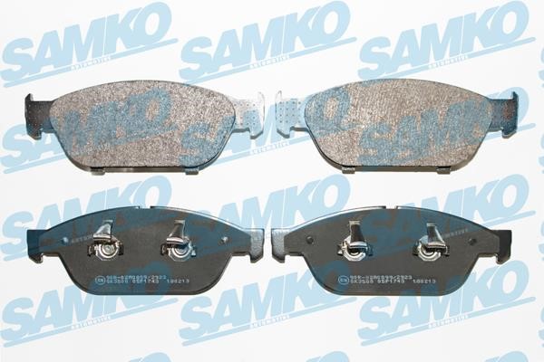 Samko 5SP1743 Brake Pad Set, disc brake 5SP1743