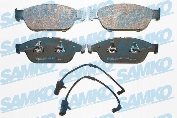 Samko 5SP1743A Brake Pad Set, disc brake 5SP1743A