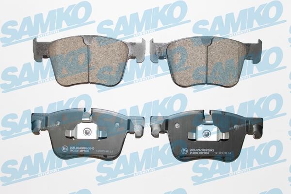 Samko 5SP1853 Brake Pad Set, disc brake 5SP1853