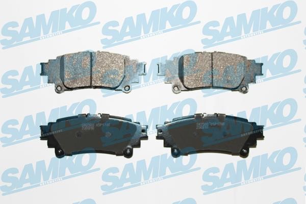 Samko 5SP1746 Brake Pad Set, disc brake 5SP1746