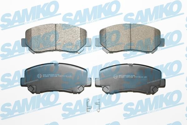 Samko 5SP1748 Brake Pad Set, disc brake 5SP1748