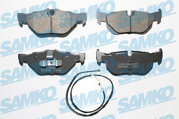Samko 5SP1876B Brake Pad Set, disc brake 5SP1876B