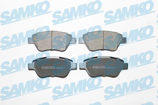 Samko 5SP1878 Brake Pad Set, disc brake 5SP1878