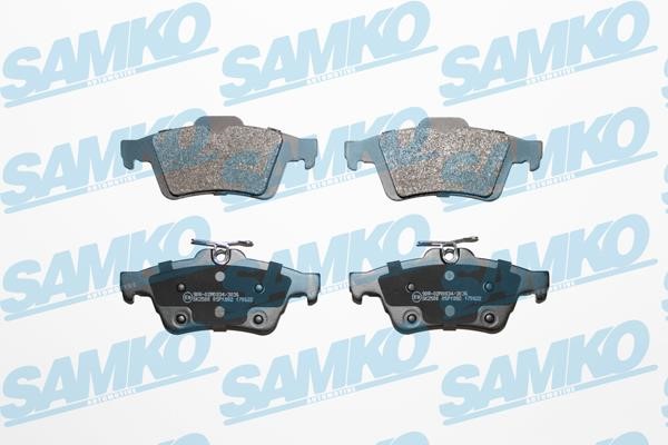 Samko 5SP1882 Brake Pad Set, disc brake 5SP1882