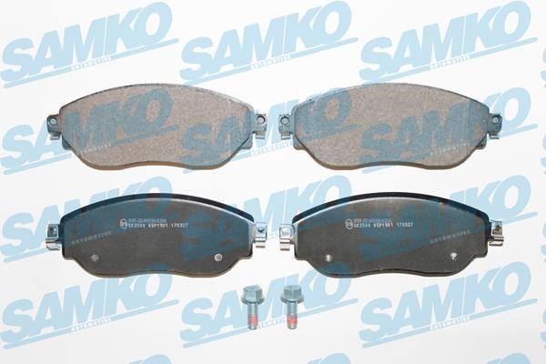Samko 5SP1901 Brake Pad Set, disc brake 5SP1901