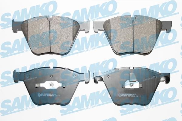 Samko 5SP1908 Brake Pad Set, disc brake 5SP1908