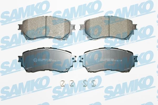 Samko 5SP1916 Brake Pad Set, disc brake 5SP1916