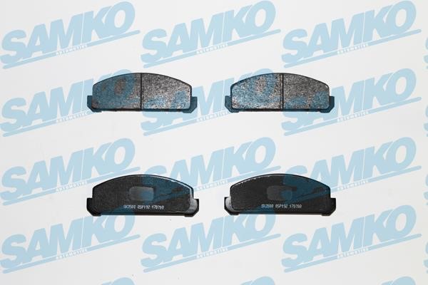 Samko 5SP192 Brake Pad Set, disc brake 5SP192