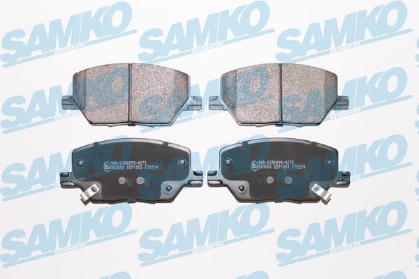 Samko 5SP1953 Brake Pad Set, disc brake 5SP1953