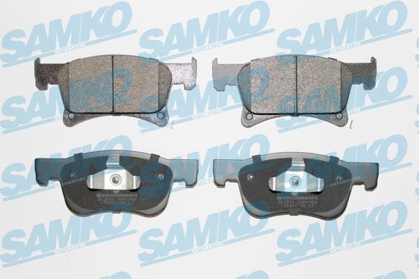 Samko 5SP1958 Brake Pad Set, disc brake 5SP1958