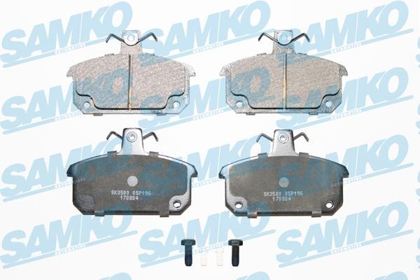 Samko 5SP196 Brake Pad Set, disc brake 5SP196