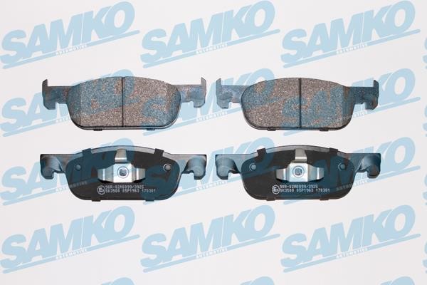 Samko 5SP1963 Brake Pad Set, disc brake 5SP1963