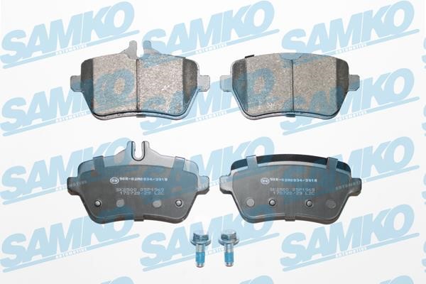 Samko 5SP1969 Brake Pad Set, disc brake 5SP1969