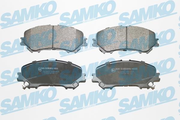 Samko 5SP1975 Brake Pad Set, disc brake 5SP1975