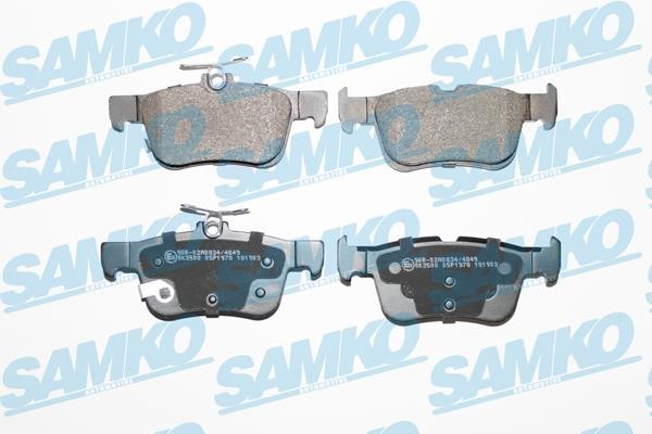 Samko 5SP1978 Brake Pad Set, disc brake 5SP1978