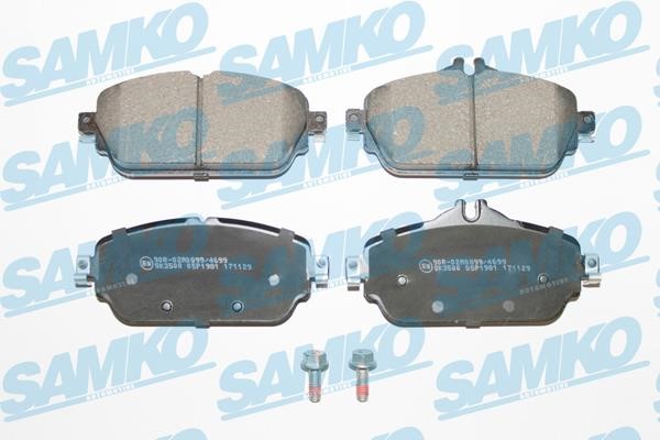 Samko 5SP1981 Brake Pad Set, disc brake 5SP1981