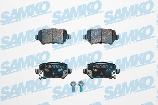 Samko 5SP1983 Brake Pad Set, disc brake 5SP1983