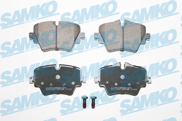 Samko 5SP1985 Brake Pad Set, disc brake 5SP1985