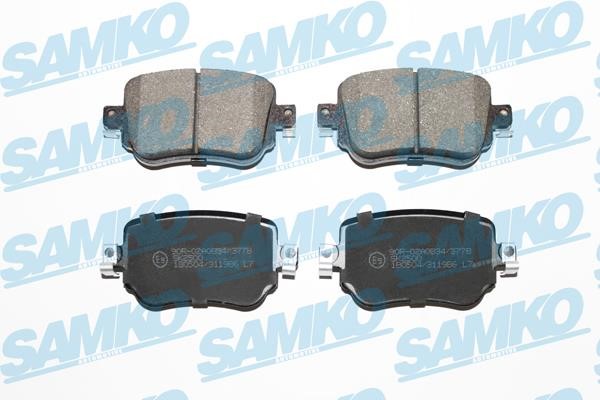 Samko 5SP1986 Brake Pad Set, disc brake 5SP1986