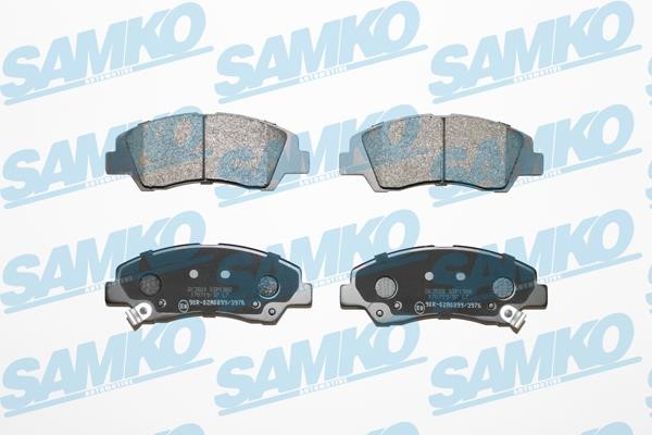 Samko 5SP1988 Brake Pad Set, disc brake 5SP1988