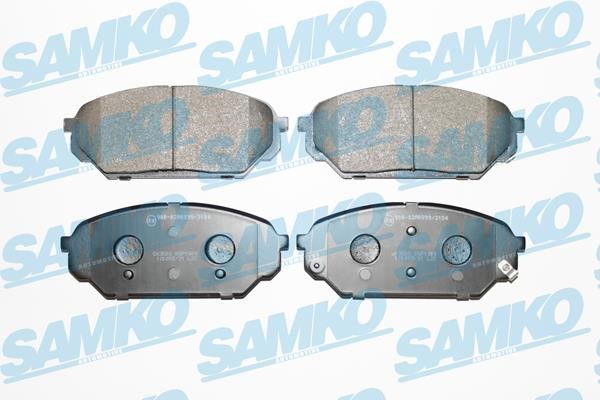 Samko 5SP1989 Brake Pad Set, disc brake 5SP1989