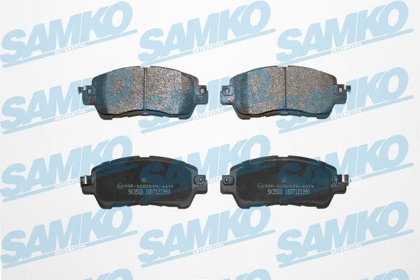 Samko 5SP1990 Brake Pad Set, disc brake 5SP1990