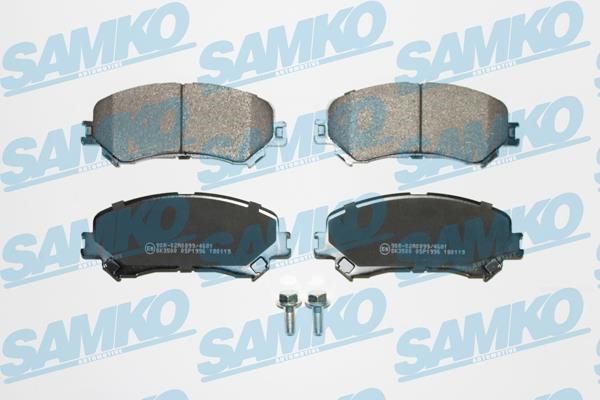 Samko 5SP1996 Brake Pad Set, disc brake 5SP1996