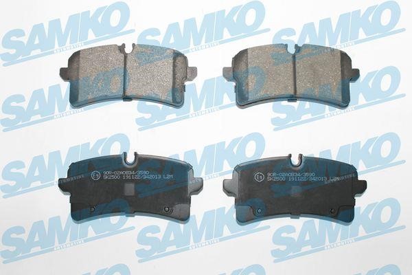 Samko 5SP2013 Brake Pad Set, disc brake 5SP2013
