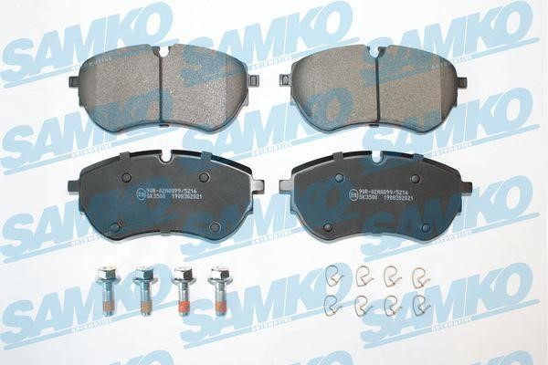 Samko 5SP2021 Brake Pad Set, disc brake 5SP2021