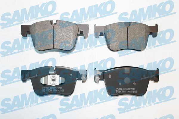 Samko 5SP2025 Brake Pad Set, disc brake 5SP2025