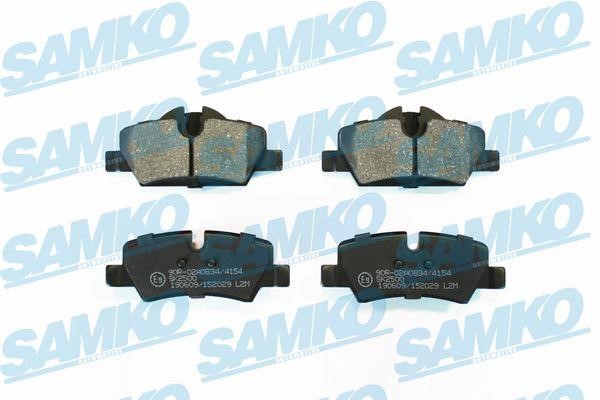 Samko 5SP2029 Brake Pad Set, disc brake 5SP2029