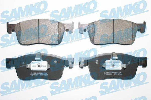 Samko 5SP2030 Brake Pad Set, disc brake 5SP2030