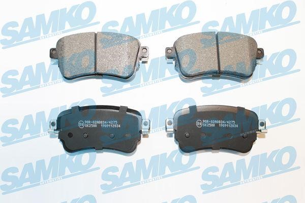 Samko 5SP2034 Brake Pad Set, disc brake 5SP2034