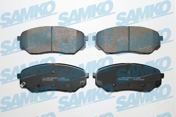 Samko 5SP2035 Brake Pad Set, disc brake 5SP2035