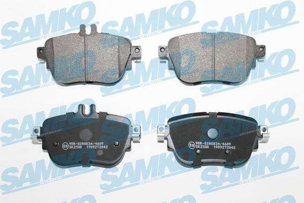 Samko 5SP2042 Brake Pad Set, disc brake 5SP2042