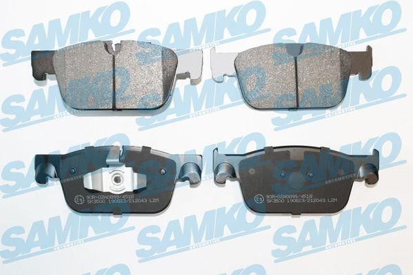Samko 5SP2043 Brake Pad Set, disc brake 5SP2043