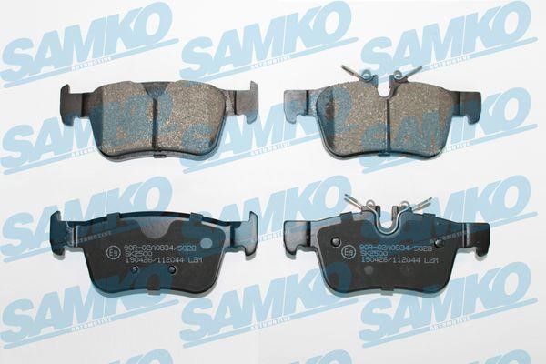 Samko 5SP2044 Brake Pad Set, disc brake 5SP2044