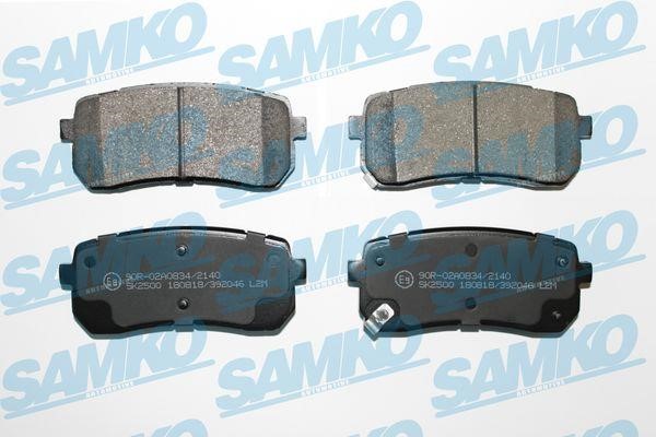 Samko 5SP2046 Brake Pad Set, disc brake 5SP2046