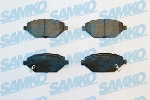 Samko 5SP2049 Brake Pad Set, disc brake 5SP2049