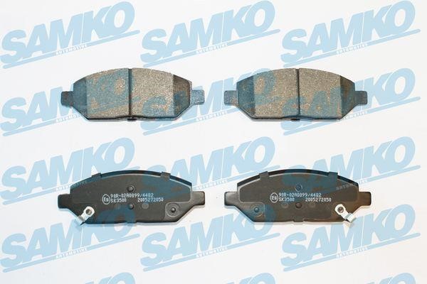 Samko 5SP2050 Brake Pad Set, disc brake 5SP2050