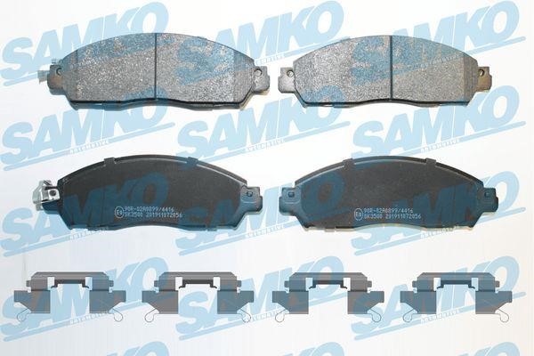 Samko 5SP2056K Brake Pad Set, disc brake 5SP2056K
