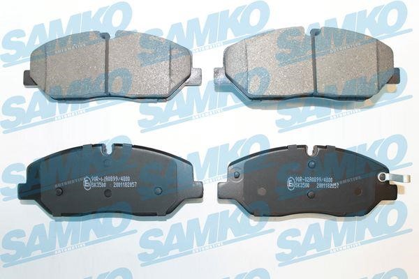 Samko 5SP2057 Brake Pad Set, disc brake 5SP2057