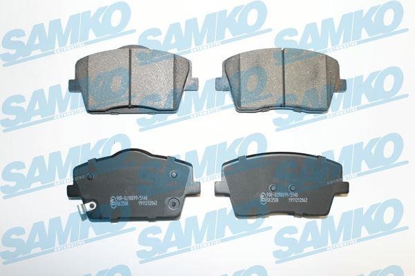 Samko 5SP2062 Brake Pad Set, disc brake 5SP2062